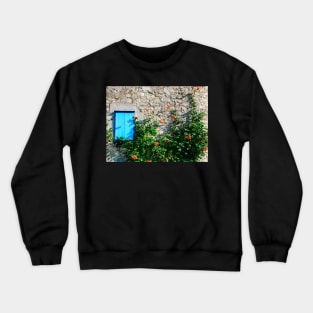 Derelict Building in Labin Crewneck Sweatshirt